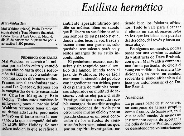 El País - 25.11.1990